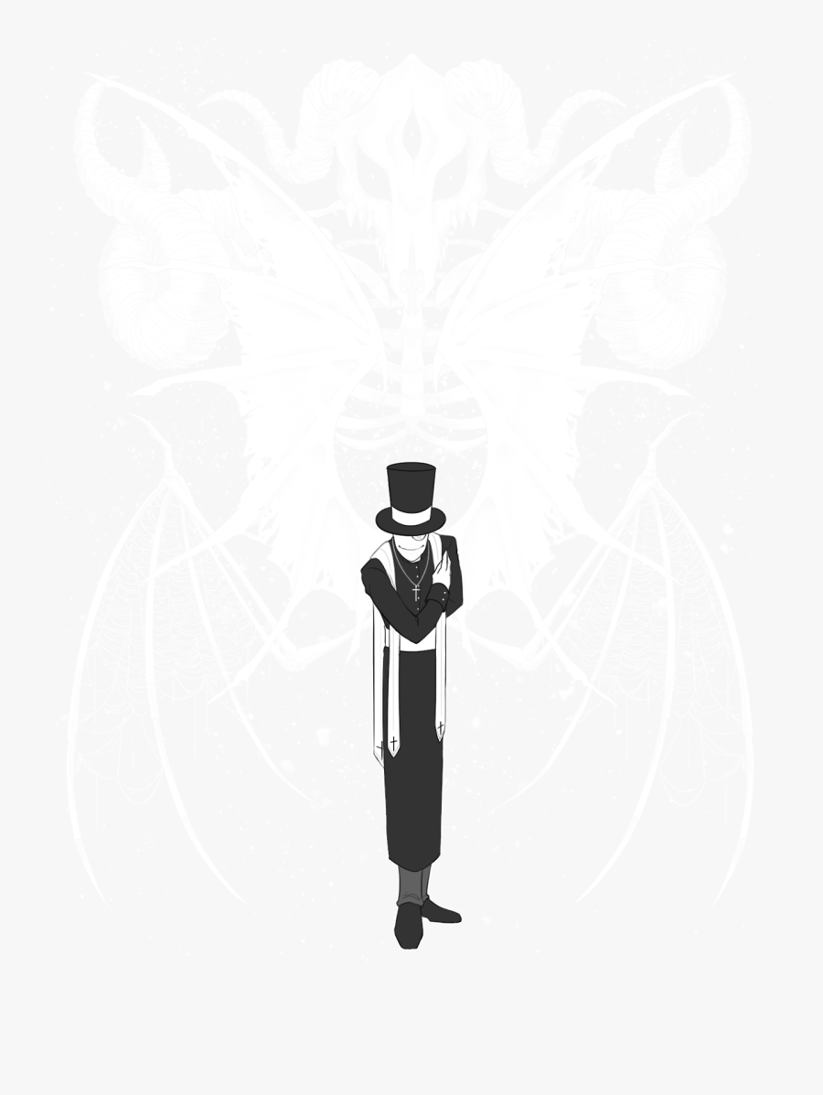 Transparent Priest Clipart - Priest Black Hat Villainous, Transparent Clipart
