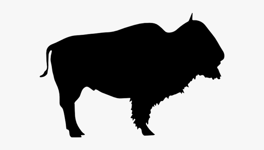 Buffalo Silhouette Clip Art Free At Getdrawings - Buffalo Silhouette Png, Transparent Clipart