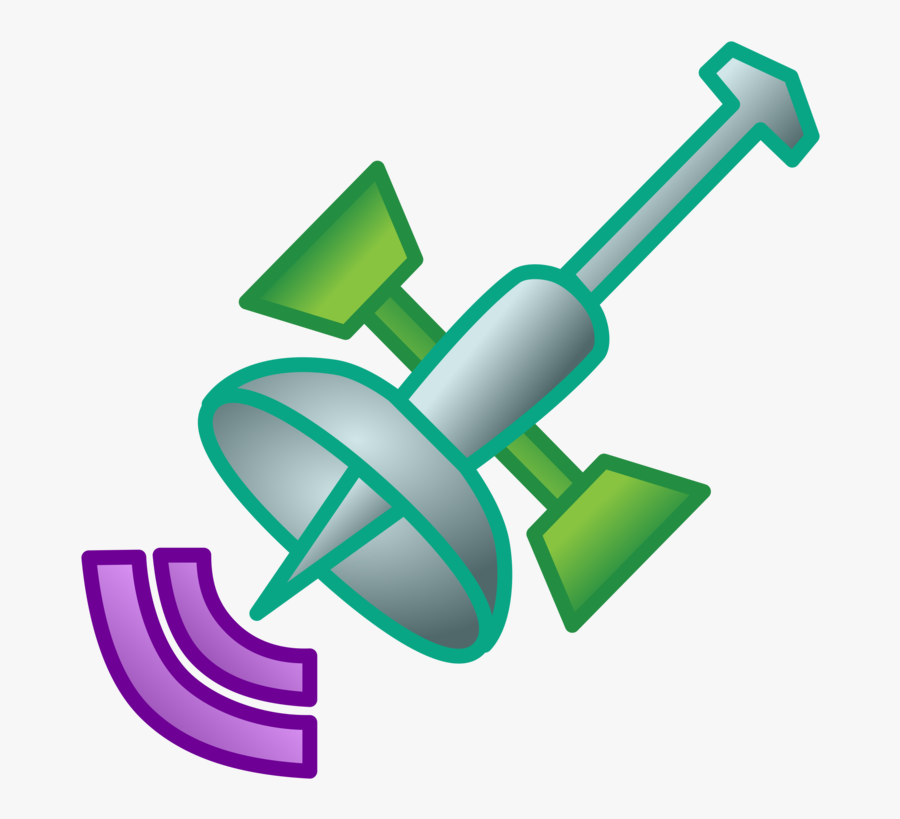 Cartoon Pictures Of Satellites, Transparent Clipart