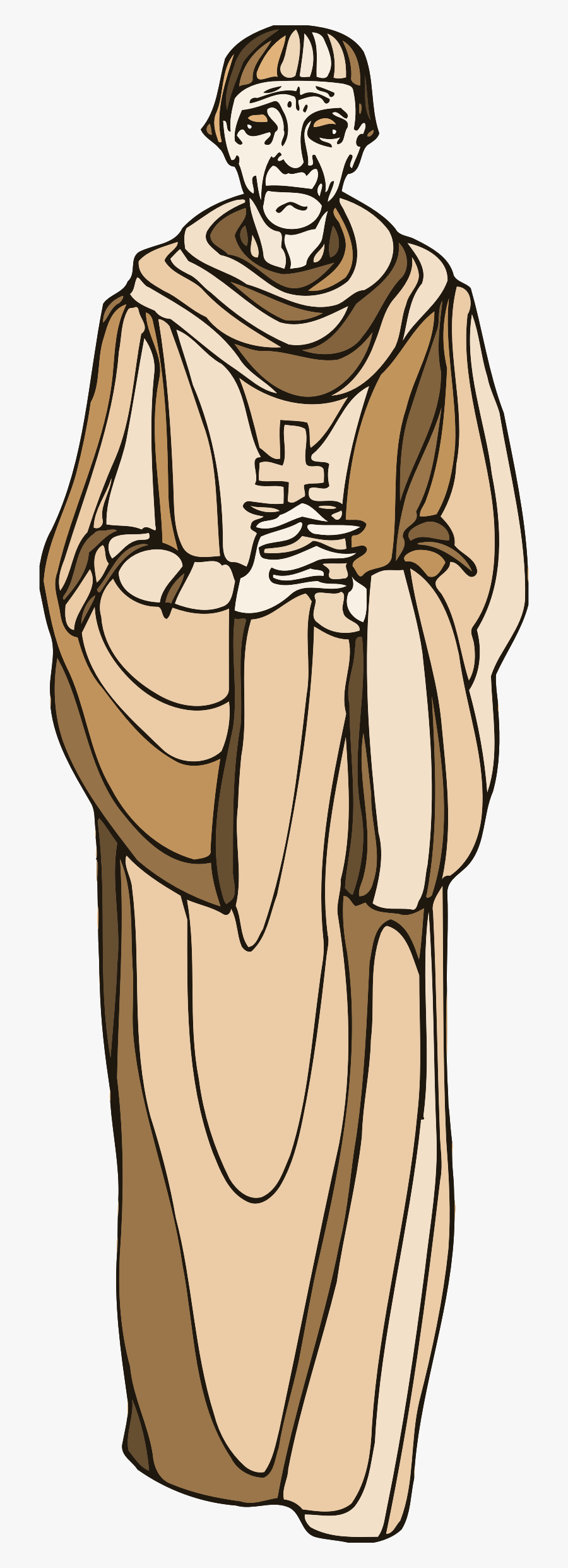 Priest Clip Arts - Medieval Priest .png Images Priest, Transparent Clipart