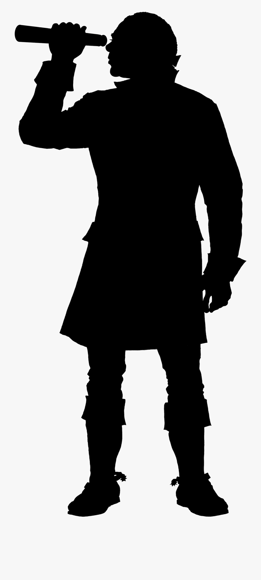 Enslaved People - Silhouette Of Revolutionary Soldier, Transparent Clipart