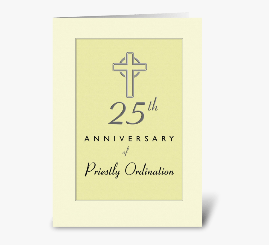 Clip Art Th Of Priest - Cross, Transparent Clipart