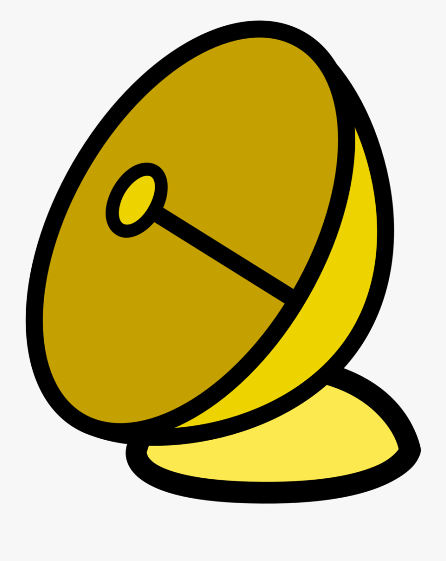 Antenna Dish Free Vector - Parabolic Antenna, Transparent Clipart