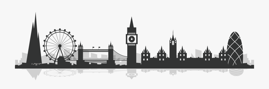City Silhouette London Of Free Clipart Hq Clipart - Silhouette London City Skyline, Transparent Clipart
