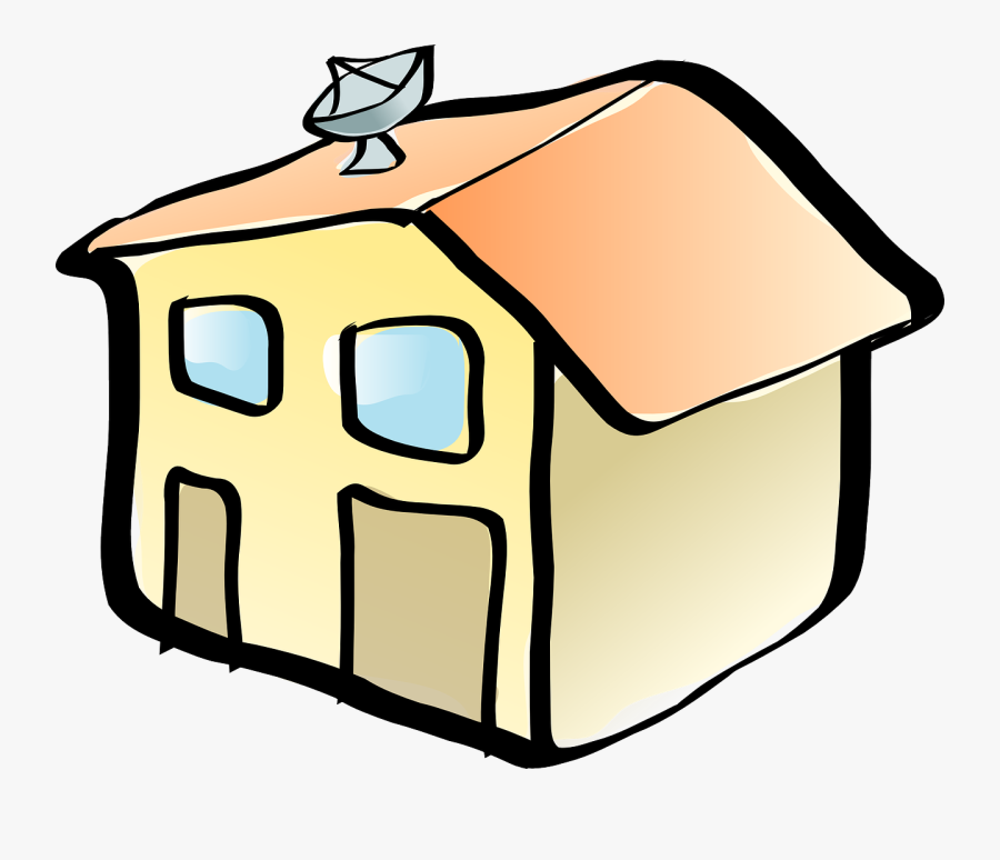 Satellite Dish Worker Cartoon Png, Transparent Clipart