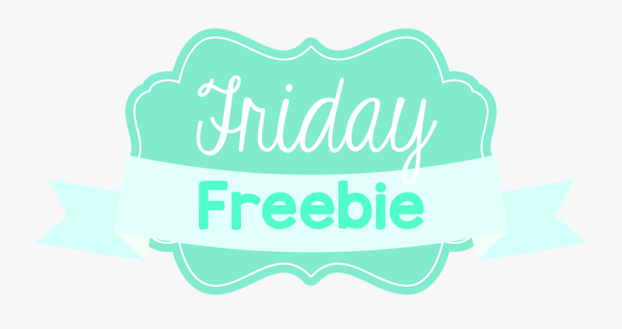 Friday Freebies, Transparent Clipart