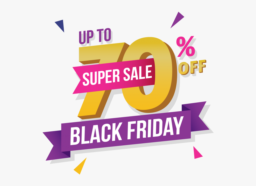 Transparent Black Friday Clipart - Graphic Design, Transparent Clipart