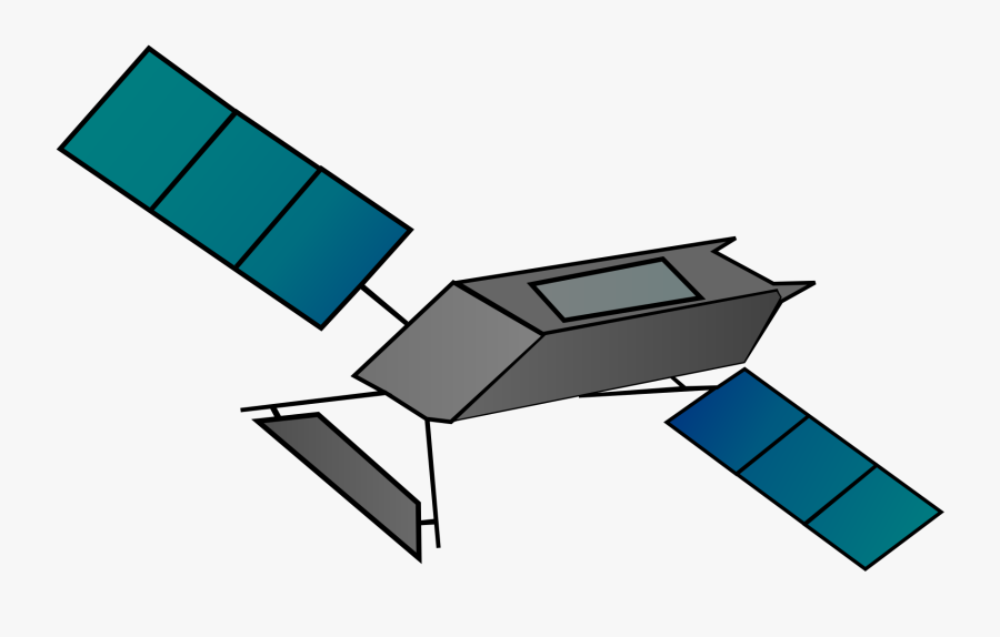 Satellite Clipart Satelite - Satelite Artificial Png, Transparent Clipart