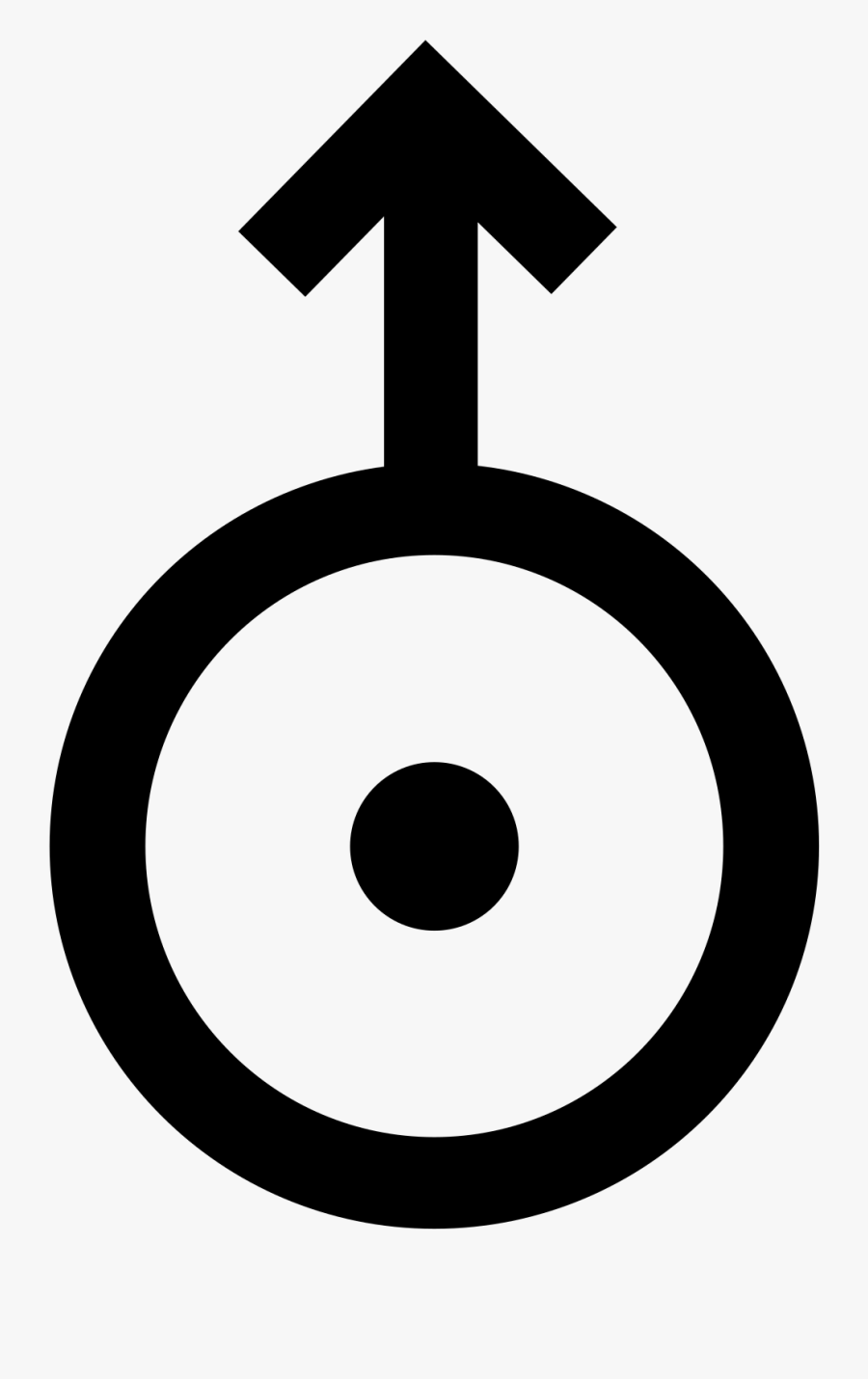 Neptune - Astronomical Symbol For Uranus, Transparent Clipart