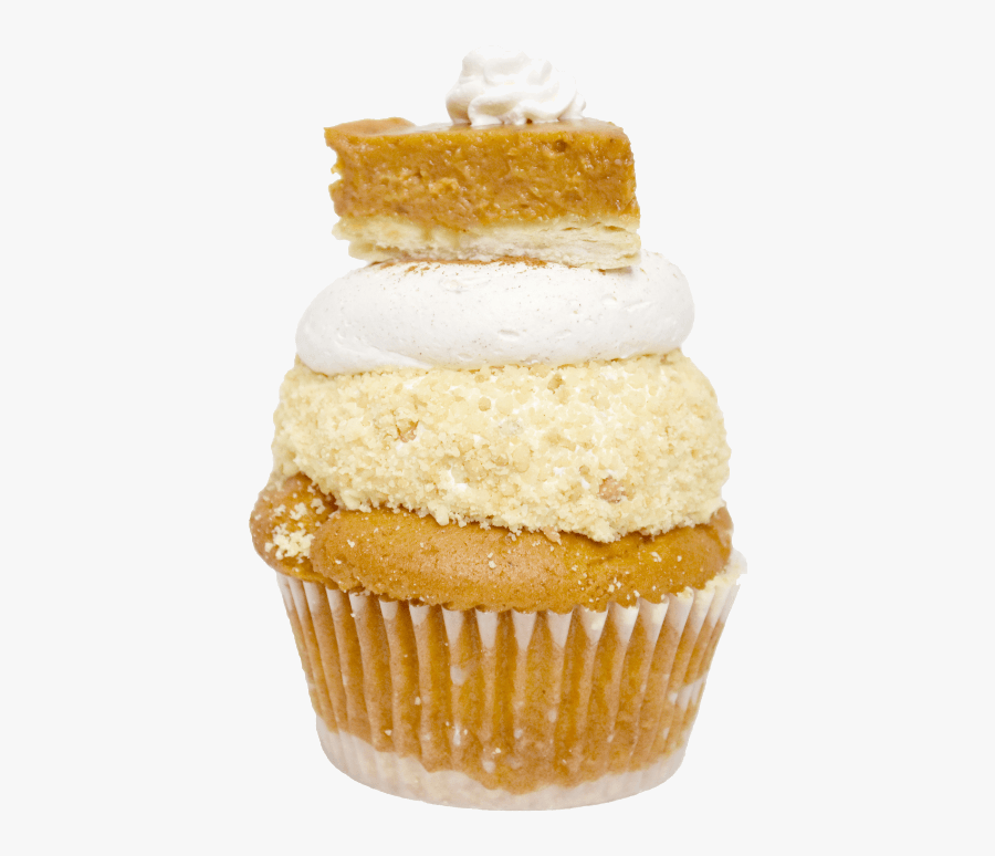Hd Pumpkin Pie Cupcake - Pumpkin Pie Cupcakes, Transparent Clipart
