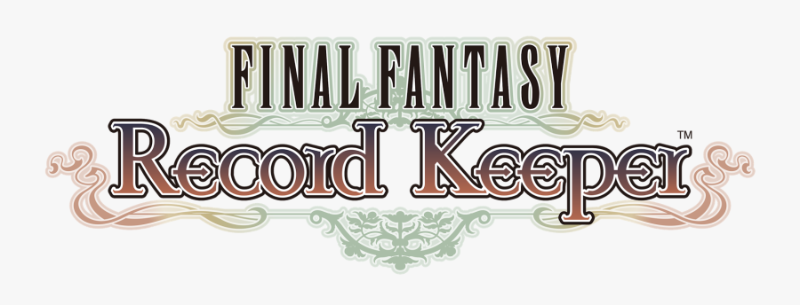 Special Black Friday Deals Announced For Final Fantasy - Final Fantasy Record Keeper Logo, Transparent Clipart