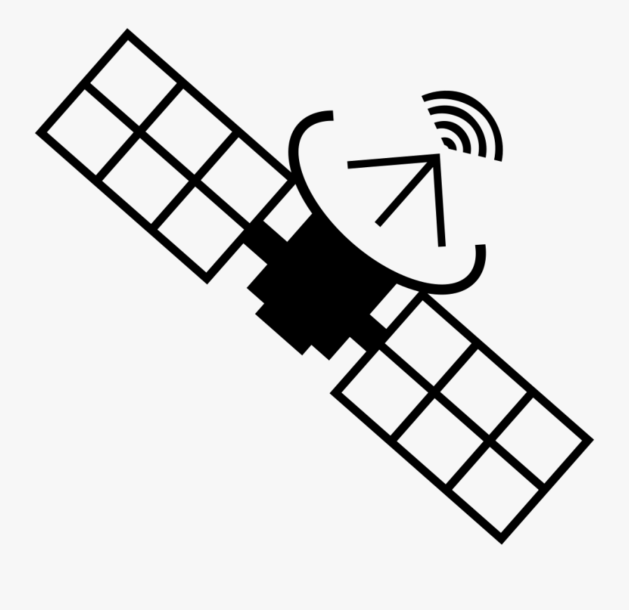 Satellite Vector Transparent Clipart , Png Download - Dibujo De Un Satelite, Transparent Clipart