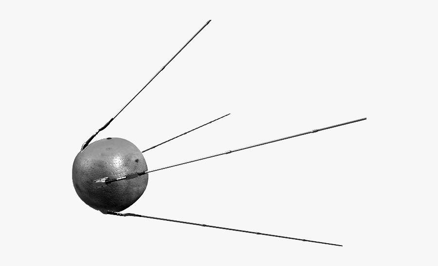 Sputnik First Satellite - Спутник Пнг, Transparent Clipart