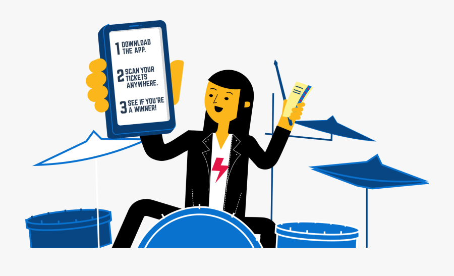 Winner Clipart Scratch Ticket, Transparent Clipart