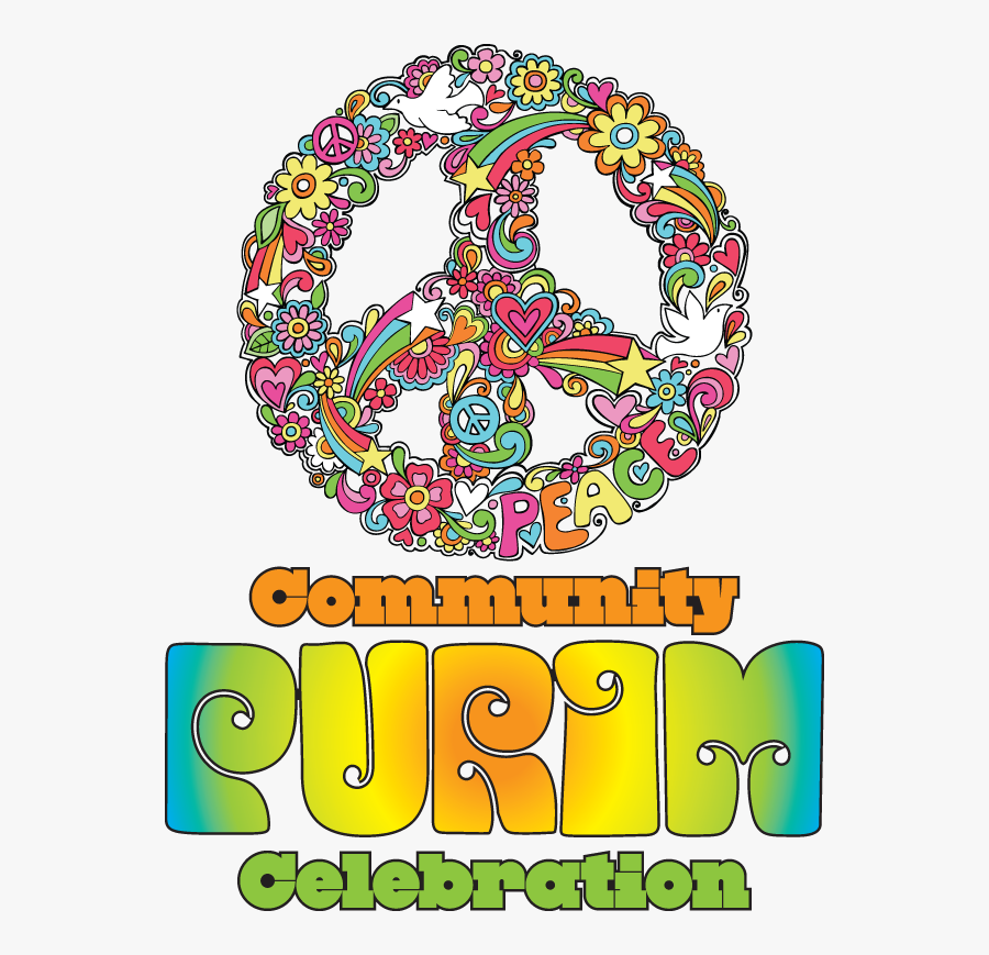 Hippy Posters - Flower Power Peace And Love, Transparent Clipart