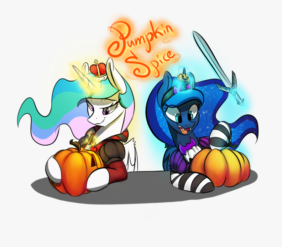 Stellarway 124 5 Pumpkin Spice Sisters Sticker By Xxmarkingxx - Cartoon, Transparent Clipart