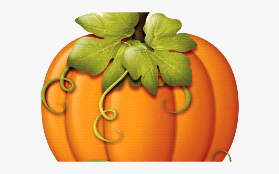 Transparent Pumpkin Leaf Png - Pumpkin Clipart, Transparent Clipart