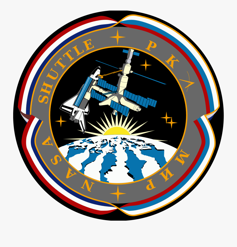 Clip Art Free Stock Shuttle Mir Program Wikipedia - Shuttle Mir Program, Transparent Clipart