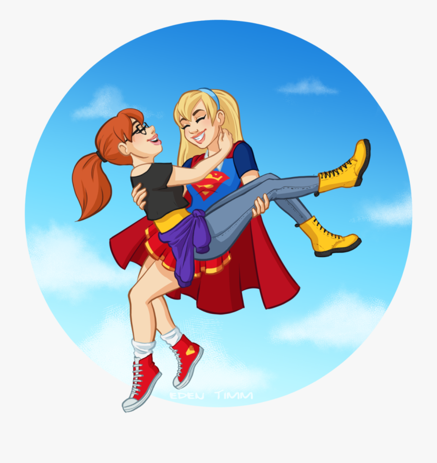 Supergirl Clipart Dc Superhero - Batgirl Dc Superhero Girls, Transparent Clipart