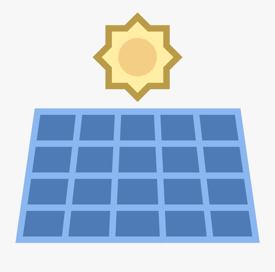 Clip Art Icon Free Download At - Cartoon Solar Panels Png, Transparent Clipart