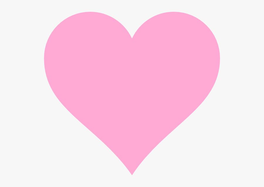 Pink Love Heart Clipart, Transparent Clipart