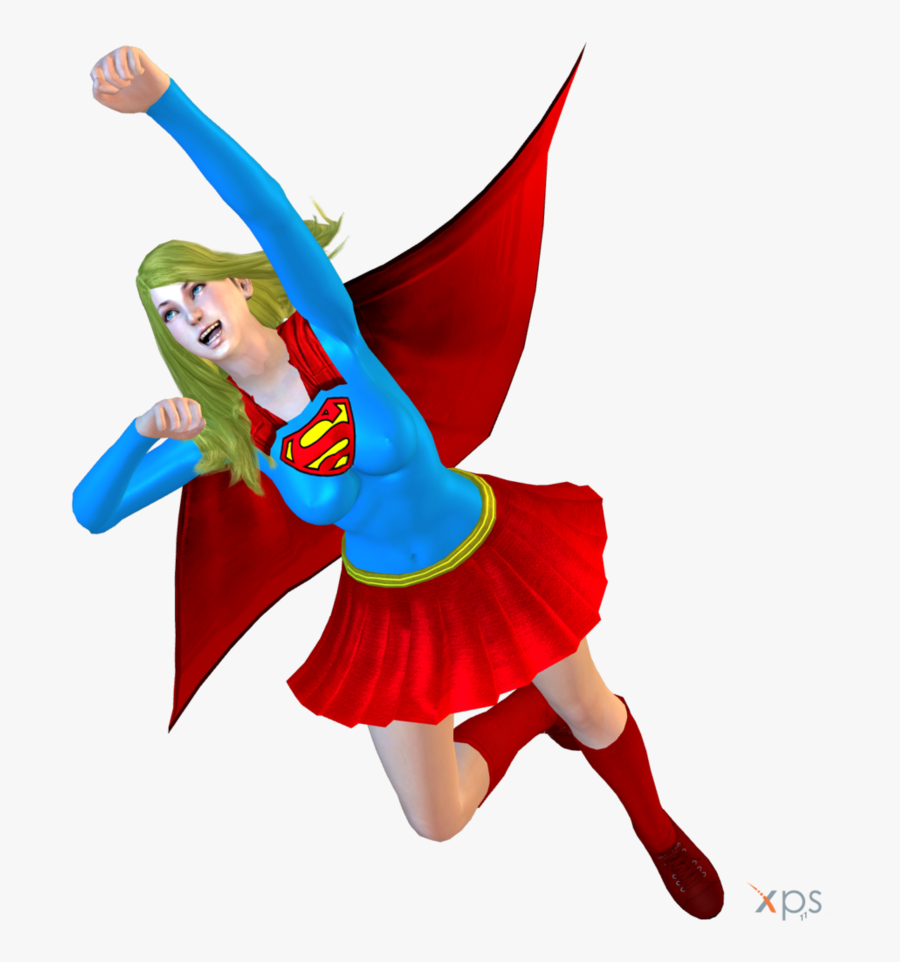 Supergirl By Mrunclebingo - Costume, Transparent Clipart