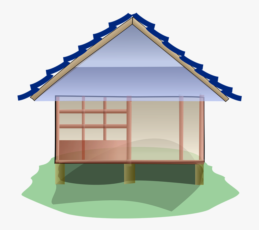 Stilt Buildings Clipart - Home Clipart, Transparent Clipart