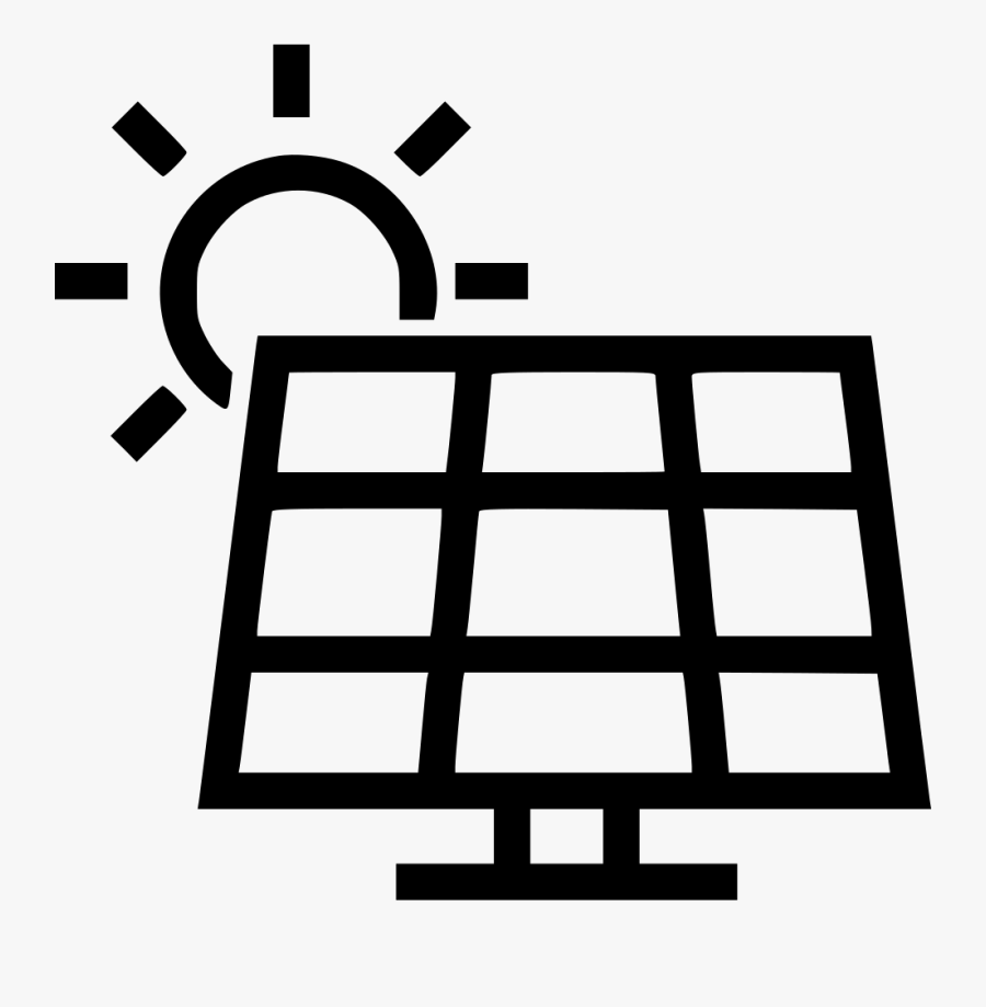 Solar Panel - Solar Panel Icon Png, Transparent Clipart