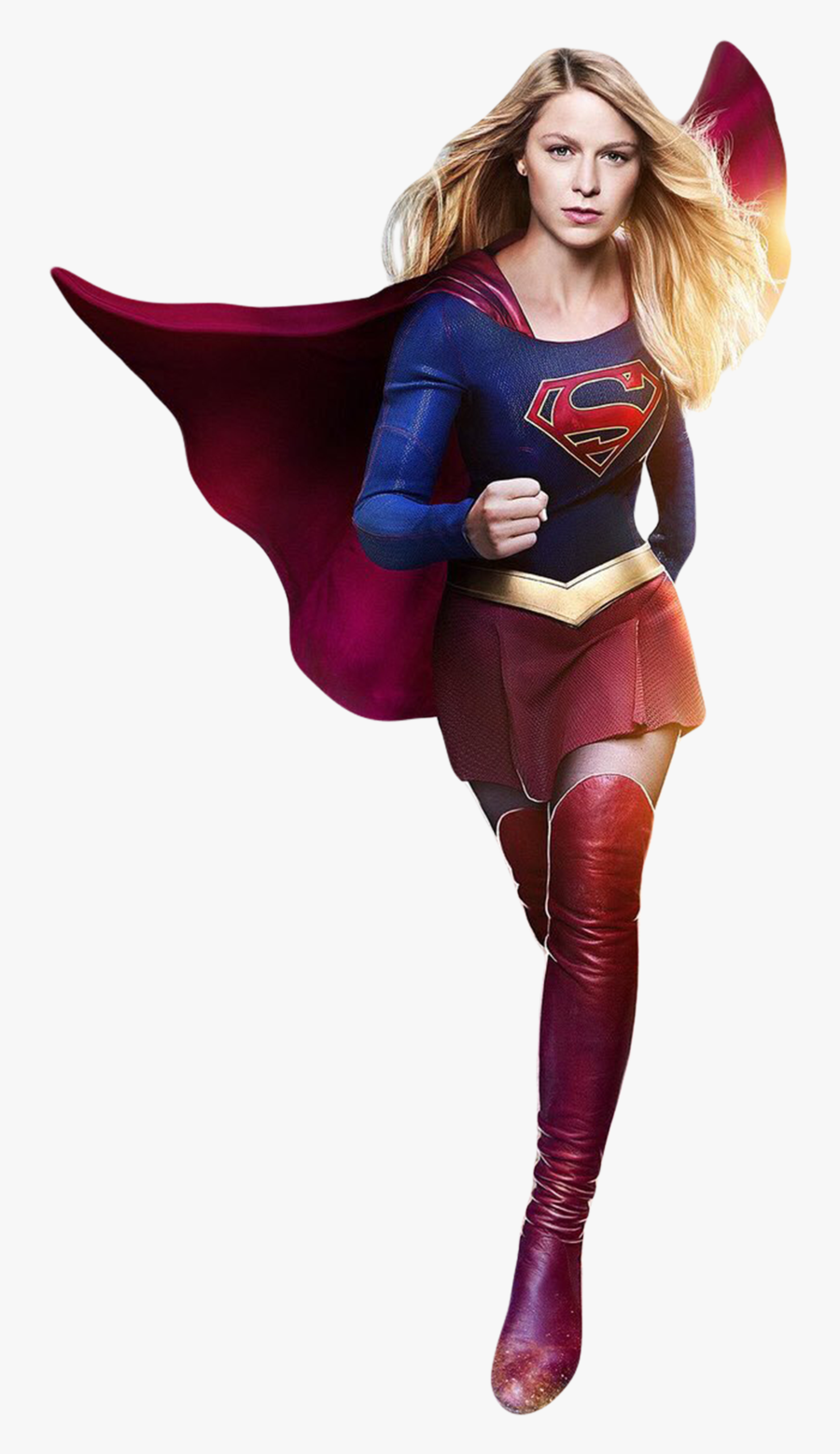 53356 - Supergirl Transparent, Transparent Clipart