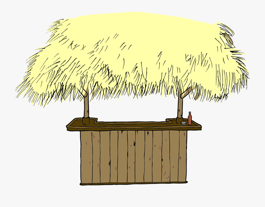 Tiki Bar Clip Art, Transparent Clipart
