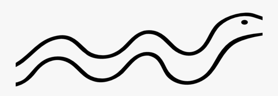 Snake Clipart Black And White Crown Clipart , Png Download - Long Snake Clipart Black And White, Transparent Clipart