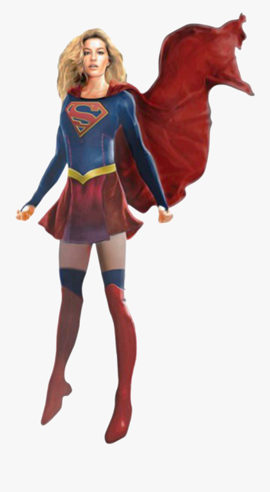 Official Supergirl Concept Art By Trickarrowdesigns - Supergirl Series Concept Art, Transparent Clipart