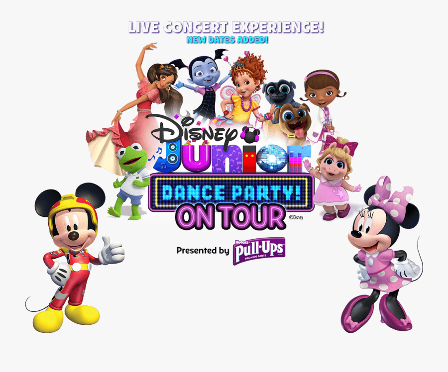 Disney Junior Dance Party Fall Tour - Disney Junior Dance Party On Tour, Transparent Clipart