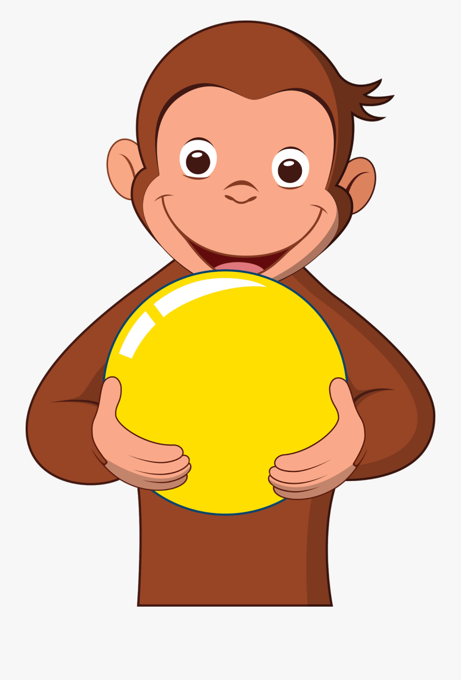 Curious George - Curious George Birthday 2, Transparent Clipart