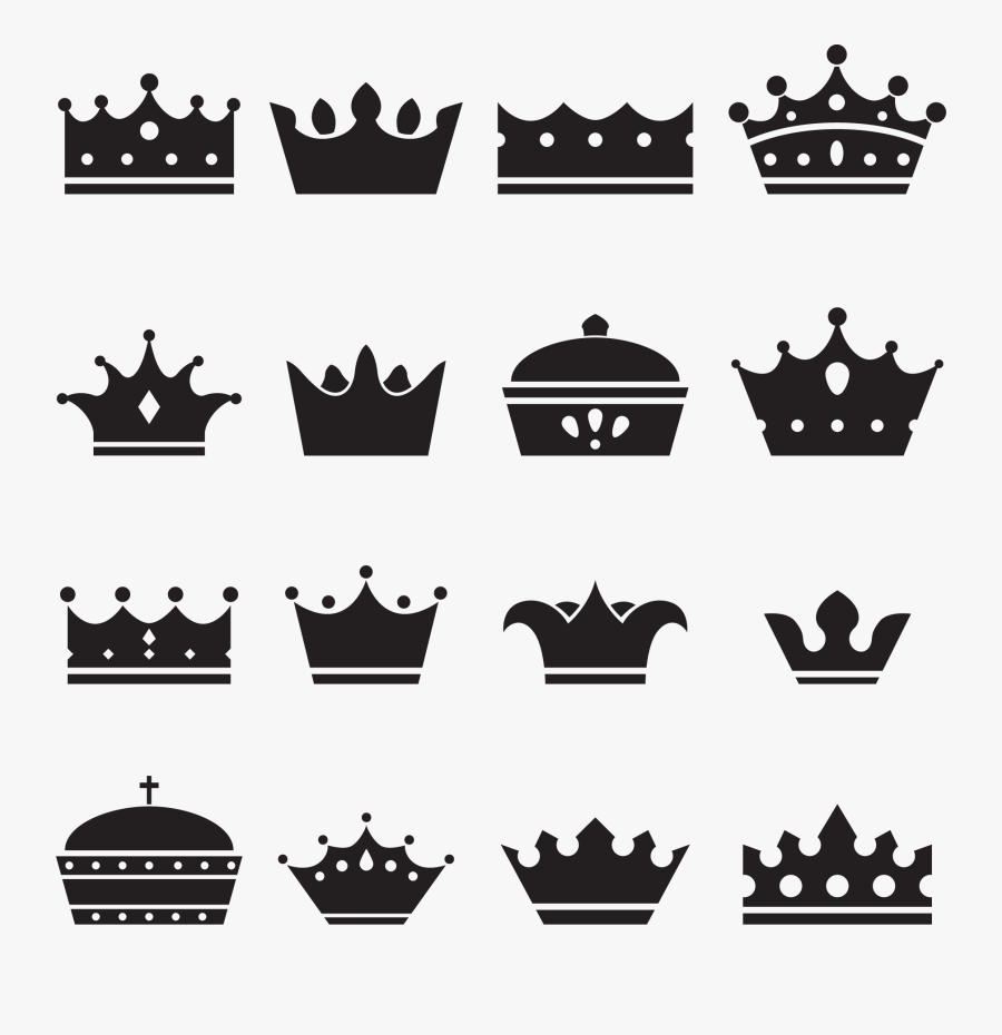 Crown Of Queen Elizabeth The Queen Mother Silhouette, Transparent Clipart