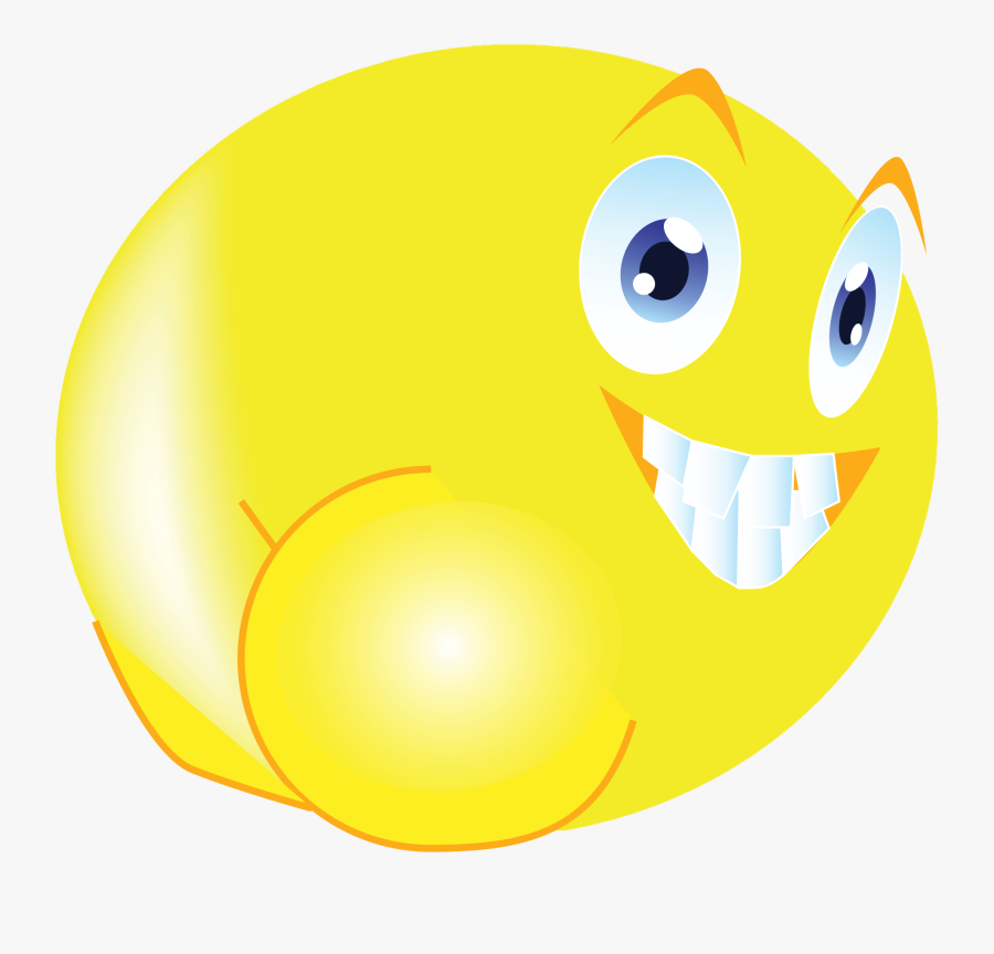 Emoticon,plant,smiley - Mooning Smiley, Transparent Clipart