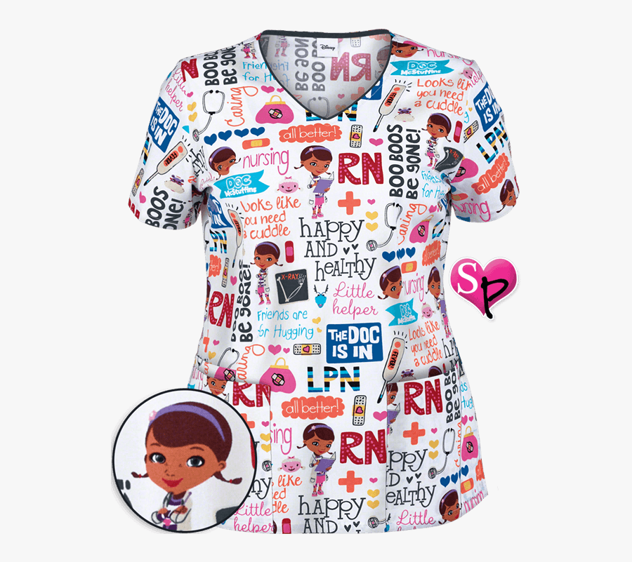 Transparent Doc Mcstuffins Png - Uniformes De Enfermeria Pediatrica, Transparent Clipart