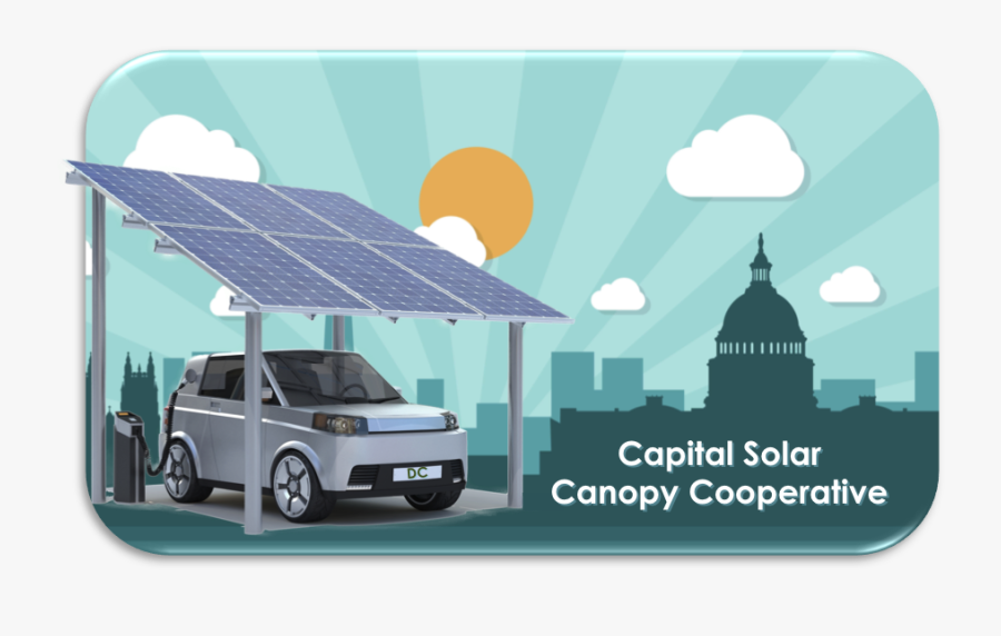 Capital Solar Canopy Cooperative - City Car, Transparent Clipart