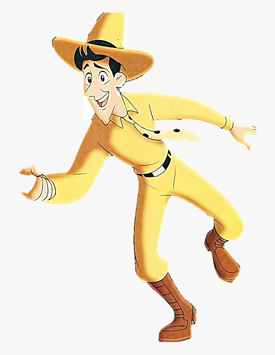 Transparent Curiosity Clipart - Man In The Yellow Hat Png, Transparent Clipart