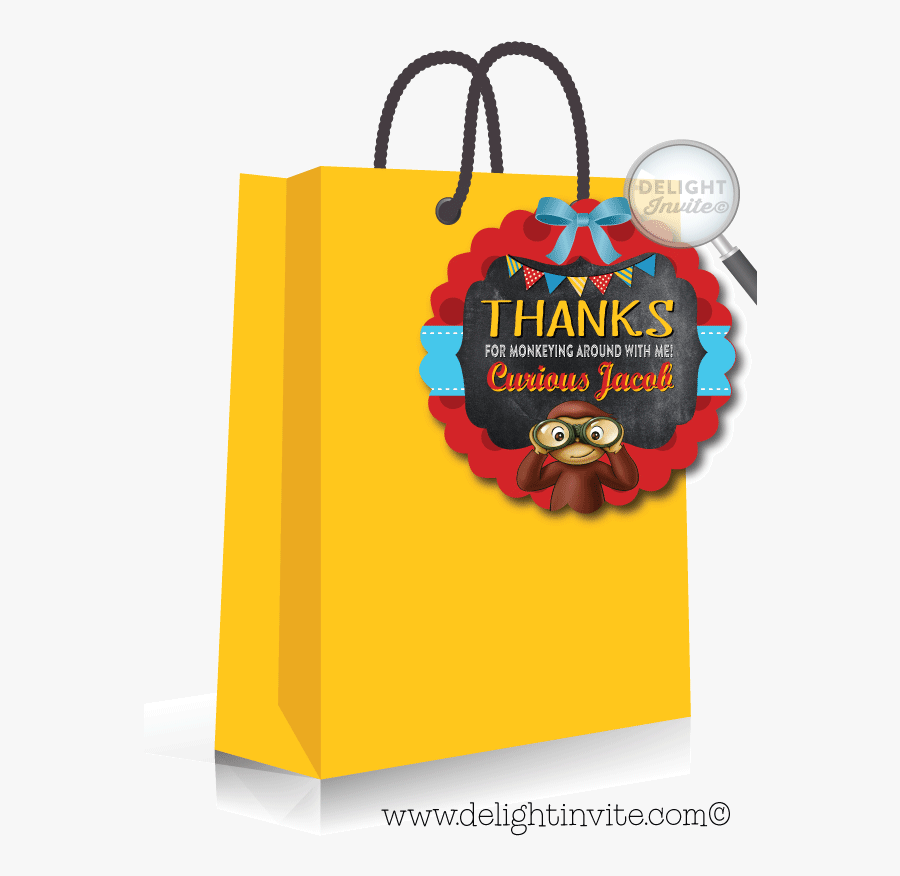 Paw Patrol Birthday Label Stickers , Transparent Cartoons - Yellow Goodie Bag Png, Transparent Clipart