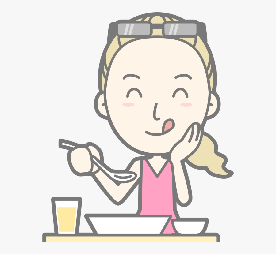 Transparent Delicious Clipart - Eating Delicious Food Png, Transparent Clipart