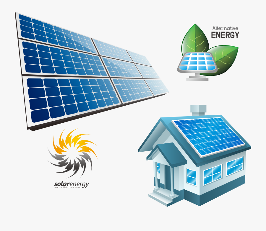 Solar Power - Solar Panel Transparent Background, Transparent Clipart