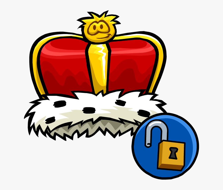 Club Penguin Wiki - Transparent King Crown Cartoon, Transparent Clipart