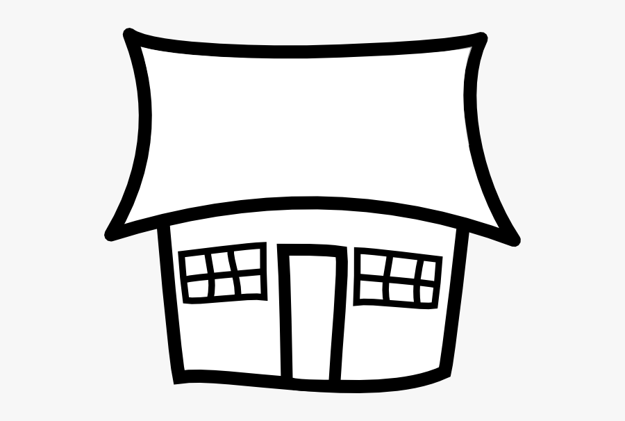 Transparent White House Clip Art - Sari Sari Store Clipart Black And White, Transparent Clipart