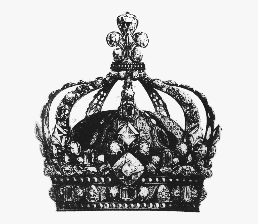 Clip Art File Of Louis Xv - King Louis Xvi Crown Drawing, Transparent Clipart