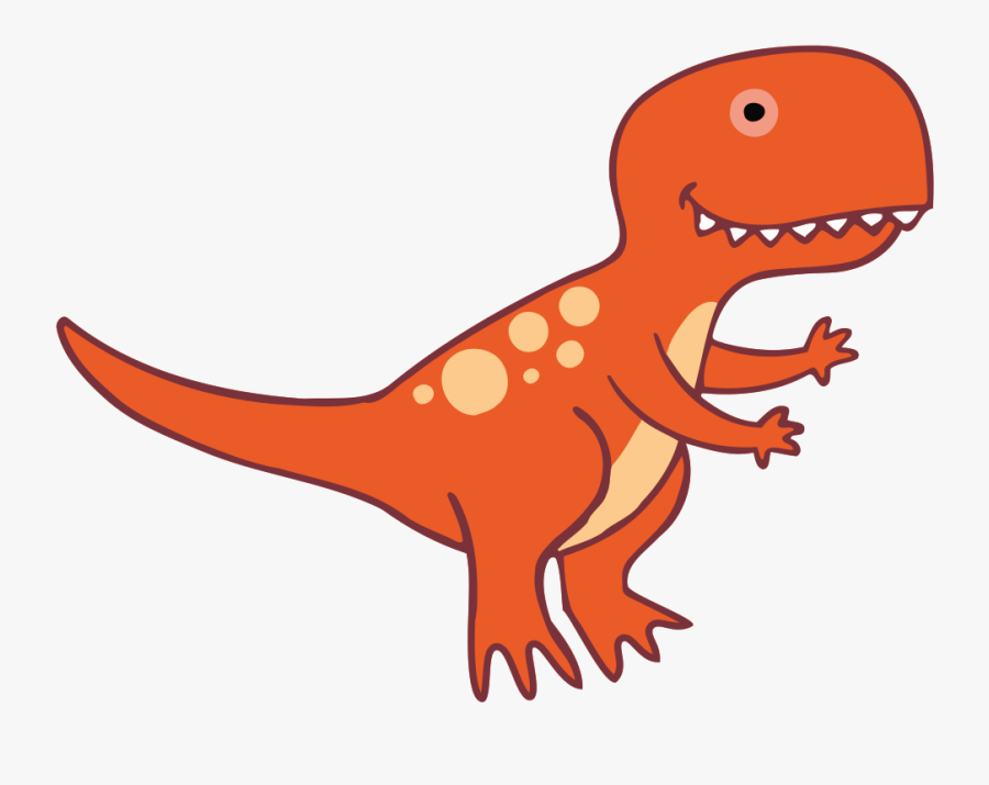 Clipart Filter T Rex - Red Dinosaur Clipart, Transparent Clipart