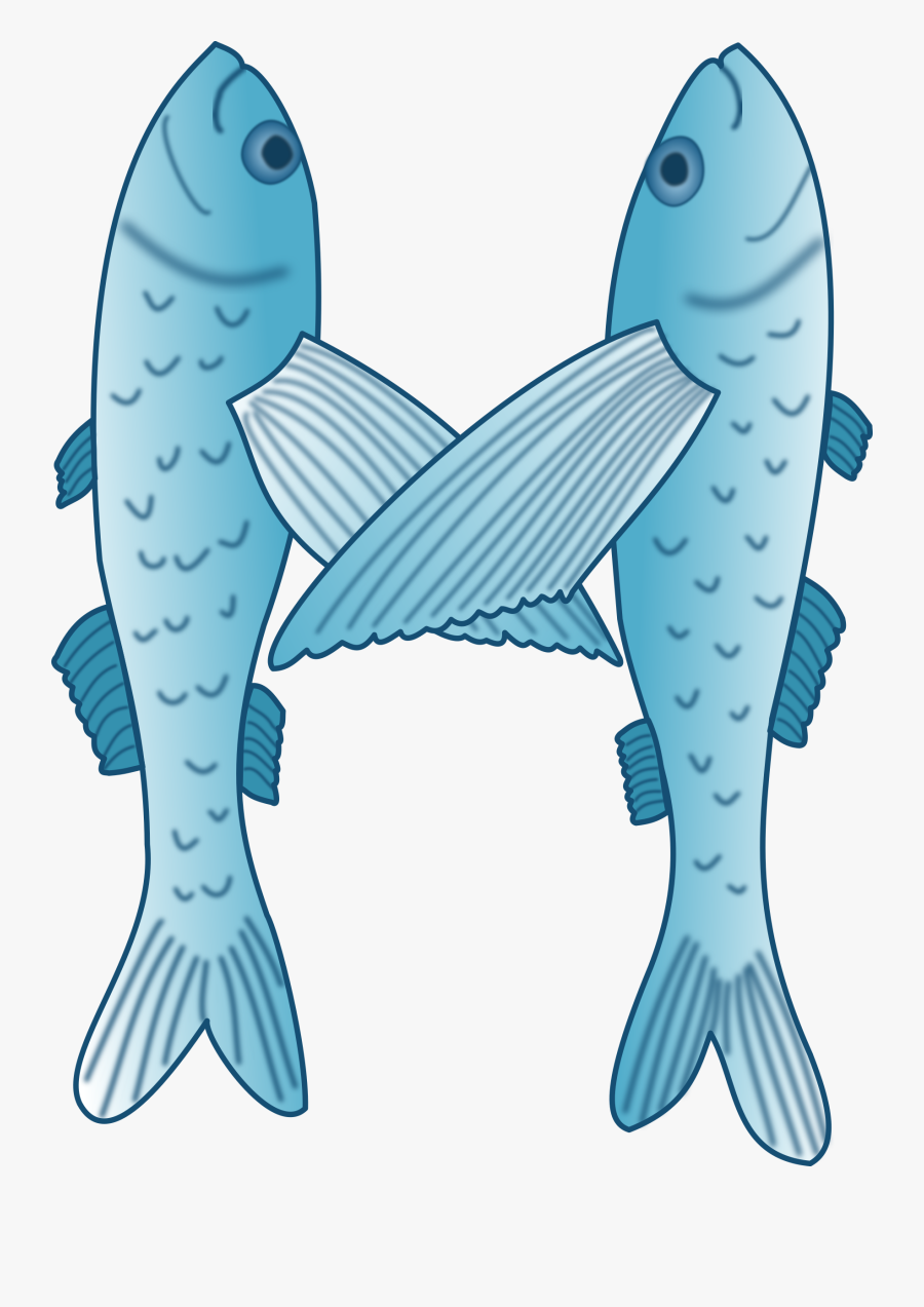Fish Stick Clipart - Fish Letter M, Transparent Clipart