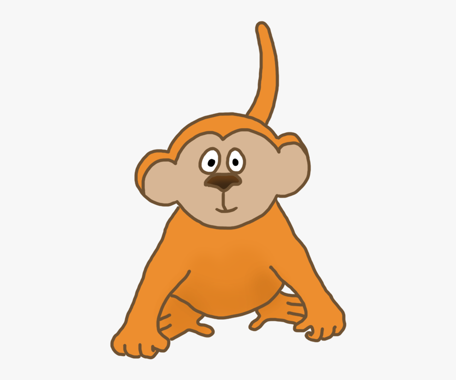 Monkey Drawings, Transparent Clipart
