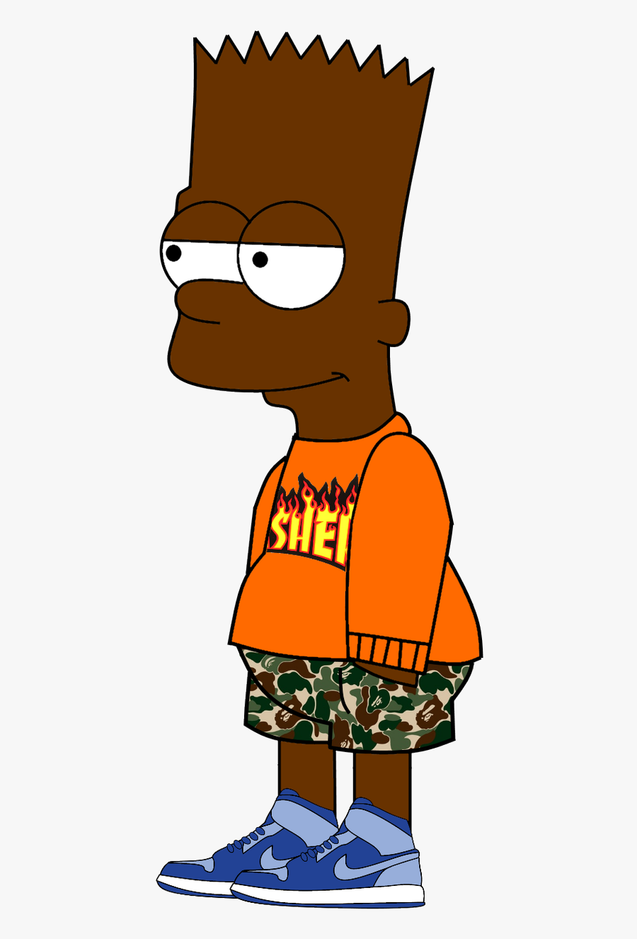 Bart Clipart Hypebeast - Hypebeast Bart Png, Transparent Clipart