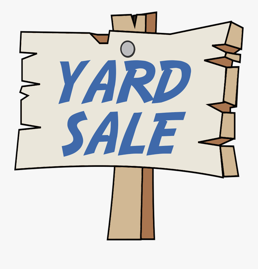 Yard Sale Sign Clipart, Transparent Clipart